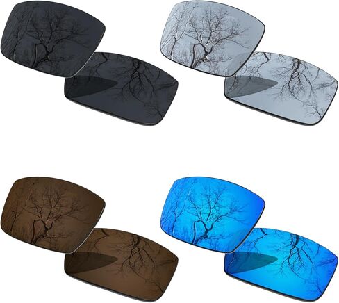 مجموعة ToughAsNails مكونة من 4 عدسات بديلة مستقطبة لحزمة Oakley Crankshaft OO9239 in Kuwait