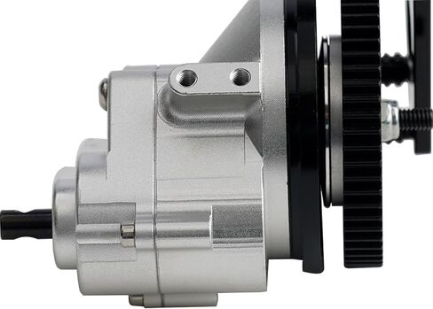 RC D90 صندوق تروس نقل السرعة الفردية ، هيكل الألومنيوم سبيكة RC ، بدلة لـ Gelande II FJ40 G2 D90 TF2 1/10 RC Crawler Parts (Transmission) in Kuwait