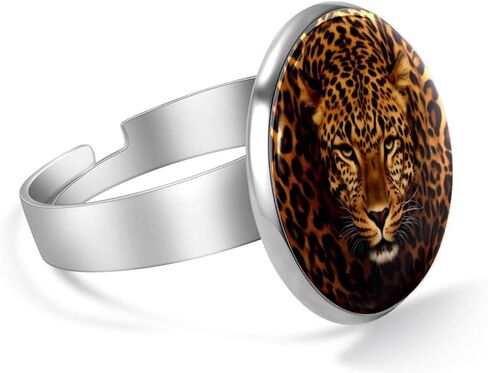 Adjustable Rings for Women, Stainless Steel Rings for Men, animal chicken cock rooster, 1 PCS in Saudi Arabia