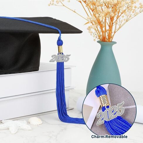 2025 Tassel Charm, 2025 Charm for 2025 Tassel Graduation, Graduation Cap Tassel Charm 2025, Gold 2025 Year Charms Date for Graduation Decorations Jewelry Making Accessory DIY Crafts Party Supplies in Saudi Arabia