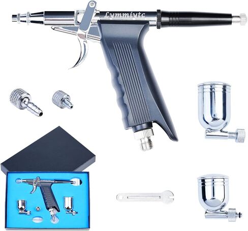 LYMMIYTC Airbrush Utility Parts Kit with 3 PCS 0.3mm Airbrush Spray Gun Needle/Nozzle/Spanner Replacement Parts in Saudi Arabia