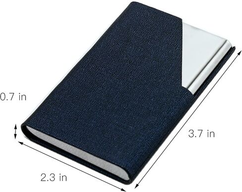 Homedge Super Super Light Stafless Stains Steel Card Card ، Slim Professional 2 Packs Card Card for Travel and Business in Kuwait