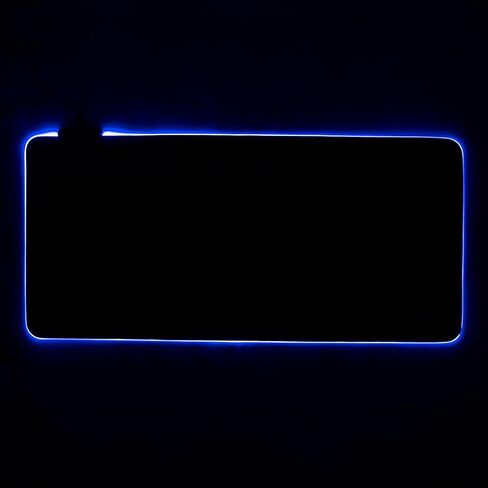 RadioShack RGB Gaming Mouse Pad with RS Logo, Customizable Light Up Mouse Pad Offers Multiple Color Modes for Enhanced Gaming Setup in Saudi Arabia