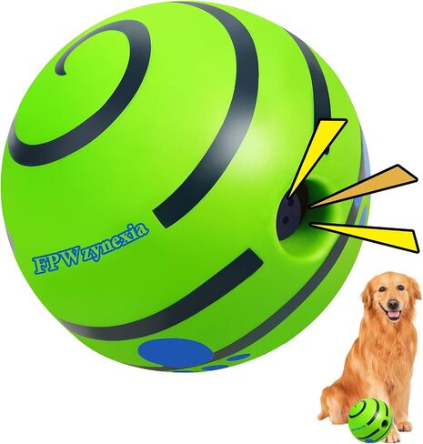 Interactive Dog Toys Chew-Resistant Interactive Dog Ball Nylon Dog Balls with Rope Bluetooth-Enabled for Music Connection Moving Dog Ball Interactive Dog Balls for Medium Dogs in Saudi Arabia