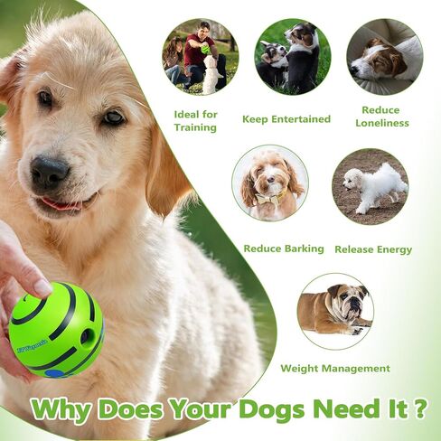 Interactive Dog Toys Chew-Resistant Interactive Dog Ball Nylon Dog Balls with Rope Bluetooth-Enabled for Music Connection Moving Dog Ball Interactive Dog Balls for Medium Dogs in Saudi Arabia