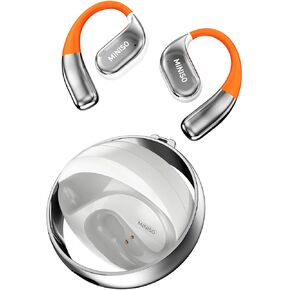 MINISO MS152 AI Translation Earpons ، سماعات الترجمة في الوقت الفعلي ، 144 لغة سماعات ترجمة ذكية ، Bluetooth اللاسلكية 5.4 ، مناسبة للسفر ، الدراسة (iOS/Android) ، Black