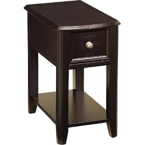 Signature Design by Ashley Breegin New Traditional Wooden Chair Side End Table, Brown