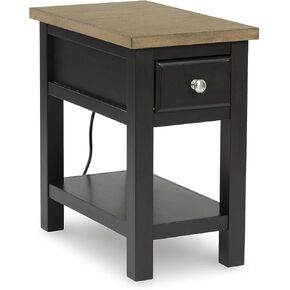 تصميم التوقيع بواسطة Ashley Bolanburg Farmhouse Chair Side Cairs ، Brown Brown & Whitewash