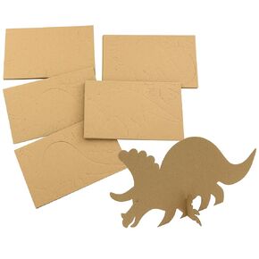 Collage-a-Saurus Art Boards - Set of 25 (Item # DINOMITE)
