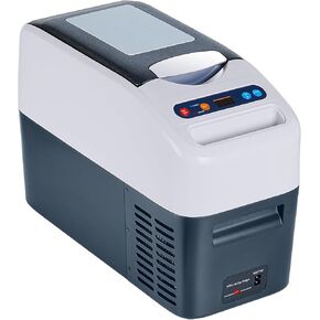 Car Refrigerator, 12 Volt Refrigerator, Slim Design, 0℉~50℉ Portable Refrigerator Car Fridge, 17 Quart(16L) Electric Cooler, 12v Cooler for Car Vehicles, Truck, Camping, Travel, Home, RV