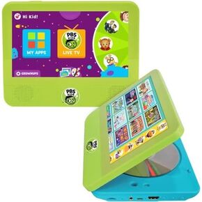 PBS Playtime Pad 7 "Kid Safe Tablet ومشغل DVD
