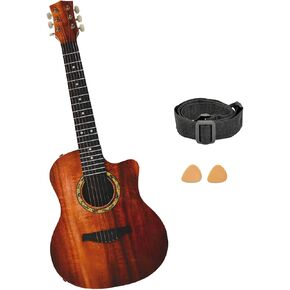 31 Inch Guitar Toy for Kids, 6Strings, Guitar Musical Instrument Toy, Birthday Present for Beginner Children Boys Girls, Beginner Practice First Musical Instrument for Children, Toddlers