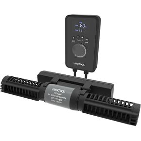 MagTool Wave Maker for Aquarium, Gyre Wavemaker, 1600-4200GPH Adjustable Cross Flow Wave Maker with Sine Wave Tech (MT-1600)