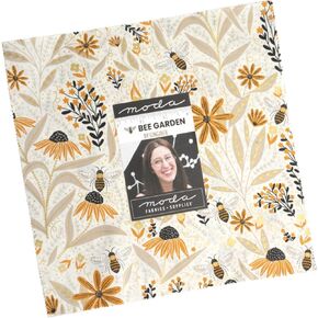 Gingiber Bee Garden Layer Cake 42 10-inch Squares Moda Fabrics 48410LC