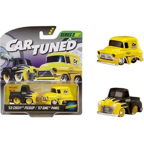Little Tikes CarTuned 2 Pack Asset Series 3 - Speedshop, 1953 Chevy Pickup, 1957 GMC Panel