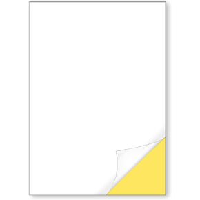 40 Sheets, 8.5"x11" Matte Printable Sticker Paper for Inkjet/Laser Printers,Sticker Paper for Printer Sticker Labels,Full Sheet Labels for Stickers & Labels, Letter Size