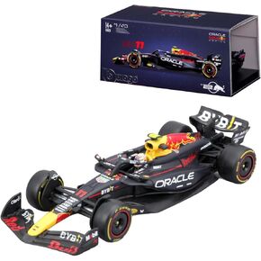 BBURAGO 1:43 2024 RACE ORACLE RED Bull RB20 مع خوذة ، Perez #11
