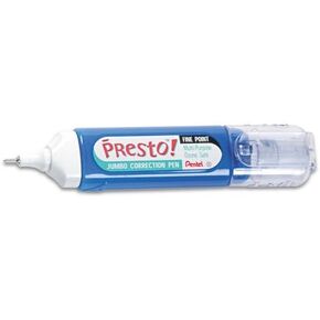 Pentel - Presto! Multipurpose Correction Pen, 12 ml, White ZL31-W (DMi EA