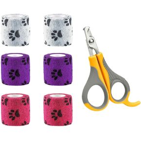Wepet Pet Care Kit Cat Scissors and Landage Rolls