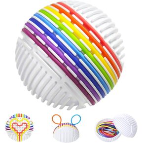 ألعاب Mombella Fidget لمدة 36 شهرًا+، ألعاب Autism Sensory للأطفال البالغين ، كرة حسية ثلاثية الأبعاد مع سلاسل السيليكون لاستكشاف اللعب المفتوح ، والتفكير ، والتهدئة ، والتوتر ، والقلق ، ADHD