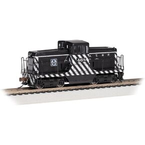 Bachmann Trains - GE 44 TON SWITCHER - Tsunami2 DCC Sound ON Board Equipped Locomotive - Santa FE #468 - HO Scale