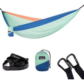 Nakie Double Hammock (Merlot Red)