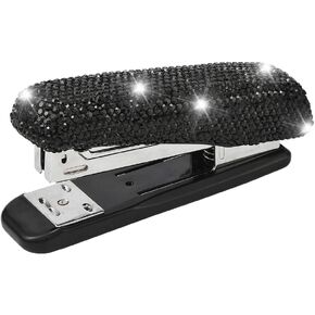 Blueshyhall Crystal Handmade Bling Dazzling Stapler for Desk, Office, School, or Home ((Crystal AB))