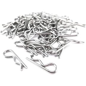 yueton 50pcs RC Car Parts Truck Buggy Vehicles Shell Replacement 1/8 1/10 Scale Bent Body Clips