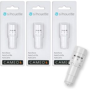 Silhouette AutoBlade 3 عبوات-قطع دقة للفينيل ، Cardstock ، وأكثر من ذلك-تلقائيات تعديل الشفرات لـ Silhouette Cameo 4 ، Pros ، Pro ، Curio 2 ، and Portrait 3