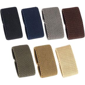 LionVII 7 Pcs Elastic Belt keepers Belt Loops Exclusive Rings to Prevent Excessive Trouble