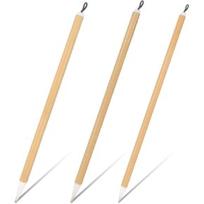 3 Sizes Calligraphy Brush Set, Chinese Calligraphy Brush, Chinese Writing Brushes Traditional Chinese Art Sumi Brushes for Professional Beginner(Large, Medium, Small3 Pcs/Set)