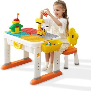 كتل بناء activity activetable طاولة وكرسي مجموعة الأطفال المائي والرمل طاولة لعب الأولاد 3 4-7 سنوات