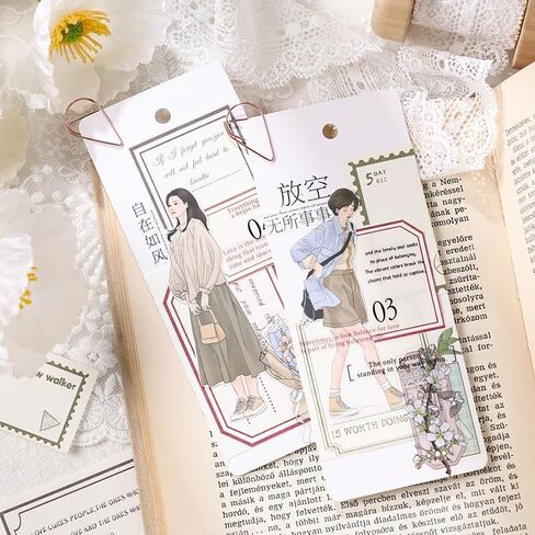 Alideco 180pcs Scrapbook Paper Vintage Floral Texture Scrapbooking Paper for Journaling Supplies, Decorative Craft Paper for Junk Journals (huayuanjiaoxiangqu) in Saudi Arabia