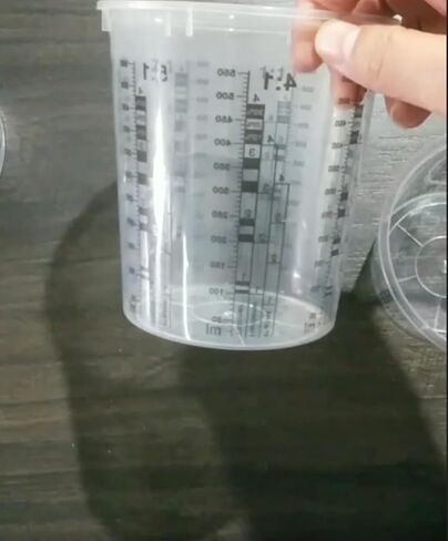 Plastic Paint Mixing and measuring Cup (44 Oz) (Box of 25) Best for measuring liquids in Saudi Arabia