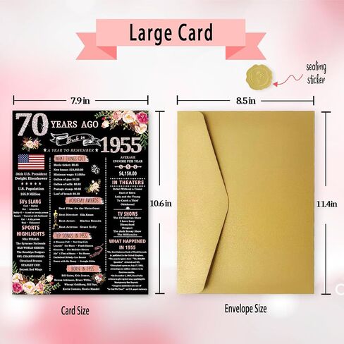 Happy 50th Birthday Card Gifts for Women Her, Funny 50th Birthday Decorations for Woman Mom, Cool 50th Birthday Gifts for 50 Year Old Wife Daughter Sister Aunt Family Friend in Kuwait