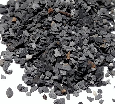 Small World Slate & Stone Aquarium Gravel - Natural Coarse Sand Substrate for Aquascaping Planted, Freshwater and Saltwater Tanks - Gravel Size Approx. 1/32" to 1/8" (6 lbs) in Kuwait