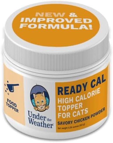Under the Weather Ready Cal Powder for Dogs | High-Calorie Weight Gainer & Appetite Stimulant | Dog Energy Booster Veterinarian-Approved Pet Supplement with Vitamins & Minerals | Chicken Flavor |12 oz in Saudi Arabia