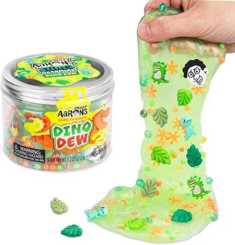 Crazy Aaron's Slime Charmers® - Dumpster Dive - Light Green Water Slime, Sensory Toys for Kids - Creative and Endless Fun, Stress Relief Therapy, Gifts for Girls and Boys - Made in USA in Saudi Arabia