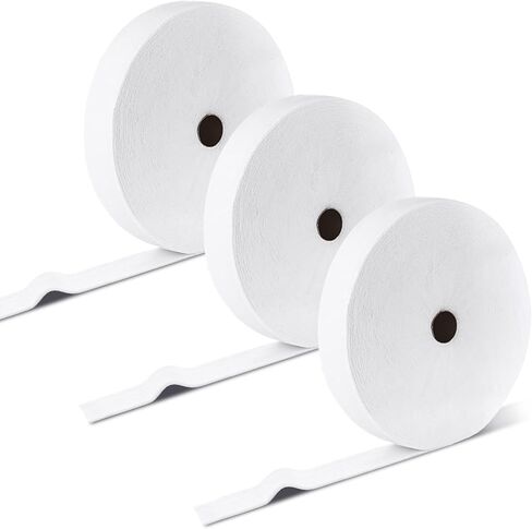 3 Rolls Jelly Roll Batting Strips for Rugs 2 1/4 in Cotton Blend Batting on a Roll Total 150 Yards Quilt Batting by a Roll Batting for Upholstery Cotton Rolls for Jelly Roll Throw Rug in Kuwait