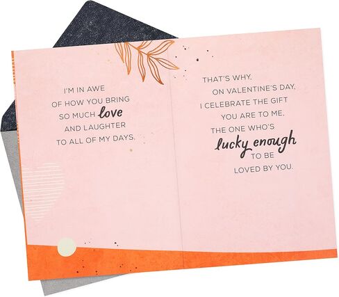 Hallmark Mahogany Valentines Day Card for Husband or Boyfriend (How Blessed I Am) in Saudi Arabia