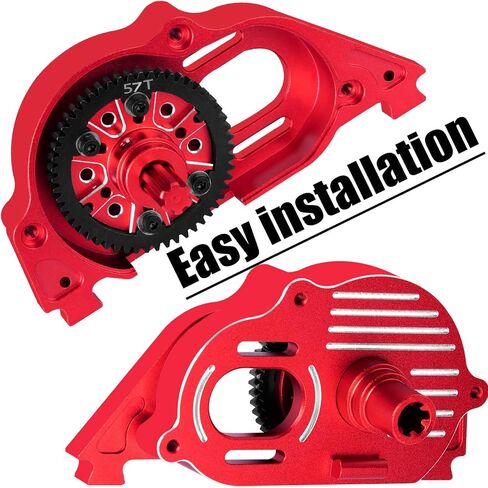 57T #45 Steel Upgrades Diff Gear Slipper Clutch for 1/8 Typhon 223S 4X4 RTR V4,1/10 Kraton/Outcast 4S 4X4 RTR V2,Senton/Vorteks 223S 4X4 RTR V4,Spur Gear Slipper w/20T 21T Pinions,Titanium in Saudi Arabia