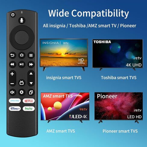 BN59-01357A Solar Voice Remote Control Replacement fit for Samsung Smart TVs Compatible with Samsung QLED Series Smart TV Also BN59-01357F BN59-01357P Full Function Replacement in Saudi Arabia