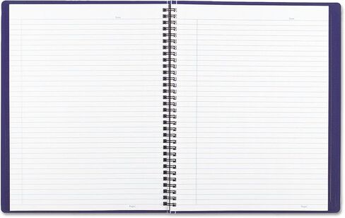 Blueline Duraflex Poly Notebook, Black, 11 x 8.5 inches, 160 Pages (B41.81) in Saudi Arabia