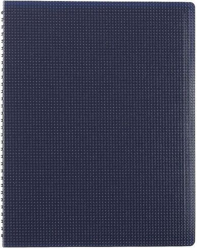 Blueline Duraflex Poly Notebook, Black, 11 x 8.5 inches, 160 Pages (B41.81) in Saudi Arabia