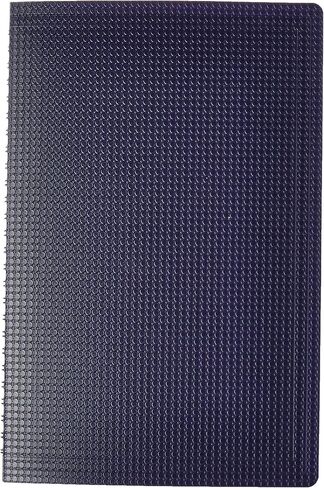 Blueline Duraflex Poly Notebook, Black, 11 x 8.5 inches, 160 Pages (B41.81) in Saudi Arabia
