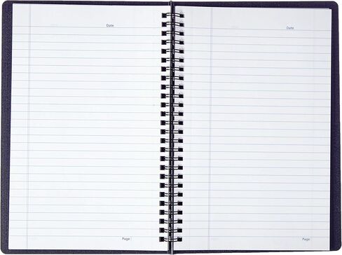 Blueline Duraflex Poly Notebook, Black, 11 x 8.5 inches, 160 Pages (B41.81) in Saudi Arabia