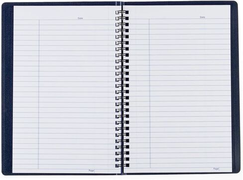 Blueline Duraflex Poly Notebook, Black, 11 x 8.5 inches, 160 Pages (B41.81) in Saudi Arabia