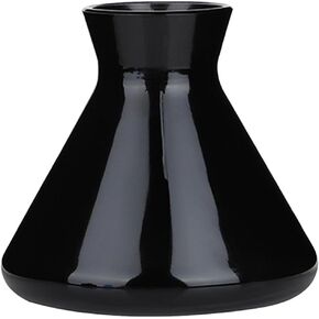 Glass Diffuser Bottles, Black Empty Reed Diffuser Bottle Fragrance Accessories for DIY Home Office Replacement Reed Diffuser Sets Terrarium Home Decor