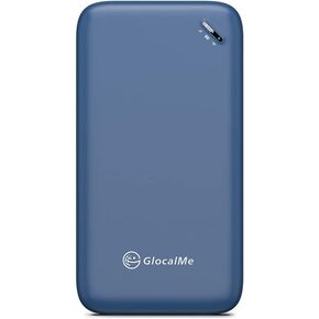 GlocalMe UPP 4G LTE Mobile Hotspot WiFi Router, Available in Over 200 Countries, no SIM Card Required, no Roaming fees, Portable International Hotspot, with Smart Local Network Auto-Selection (Blue)