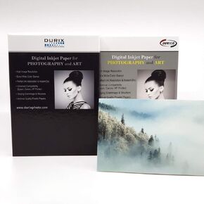 DURICO Artistic Velvet 270GSM Fineart Digital Inkjet Photo Paper (11" X 17", 25 Sheets)